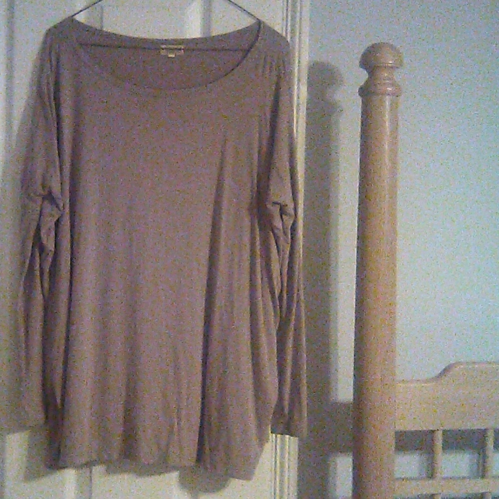 Taupe colored top